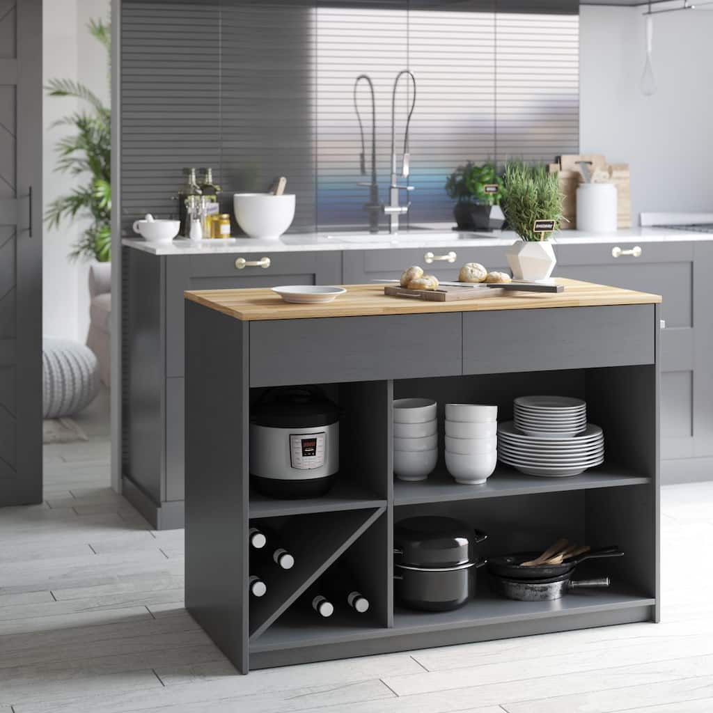 Kitchen Island - 47.5 " W x 23.5 " D x 35.5 " H