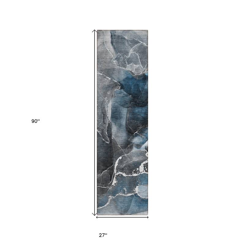 Bax Artistic Abstract Weather Resistant Modern Chic Outdoor Rug