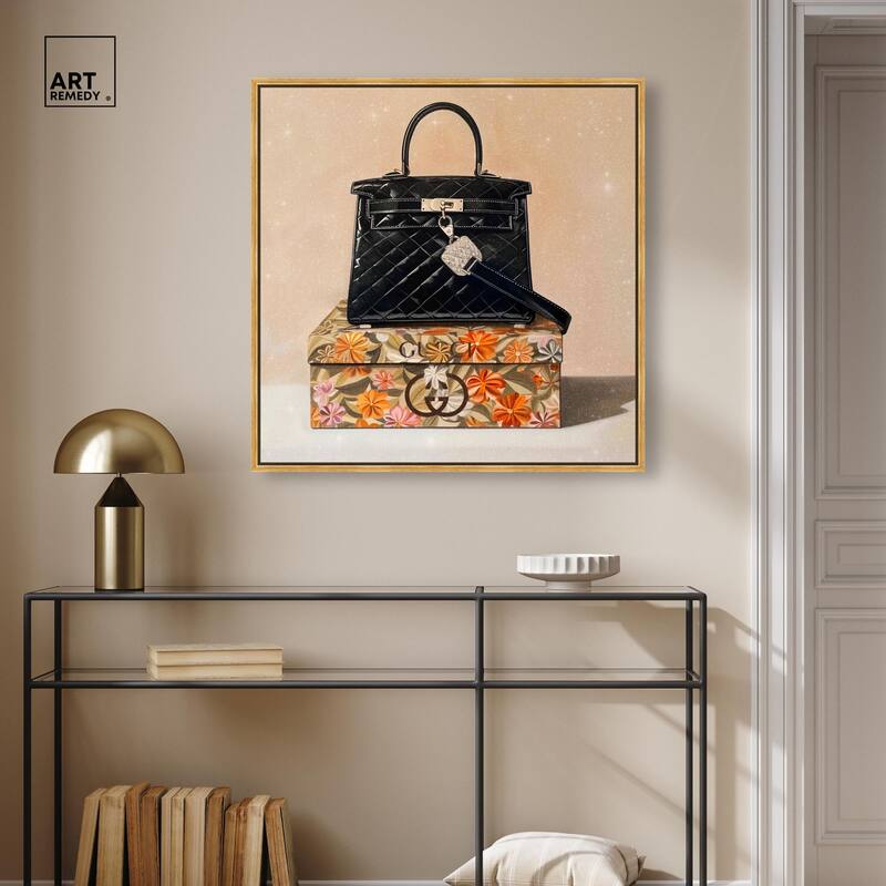 Luxury Purse and Giftbox Canvas by Art Remedy