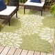 preview thumbnail 53 of 200, JONATHAN Y Floral Textured Weave Indoor/Outdoor Area Rug
