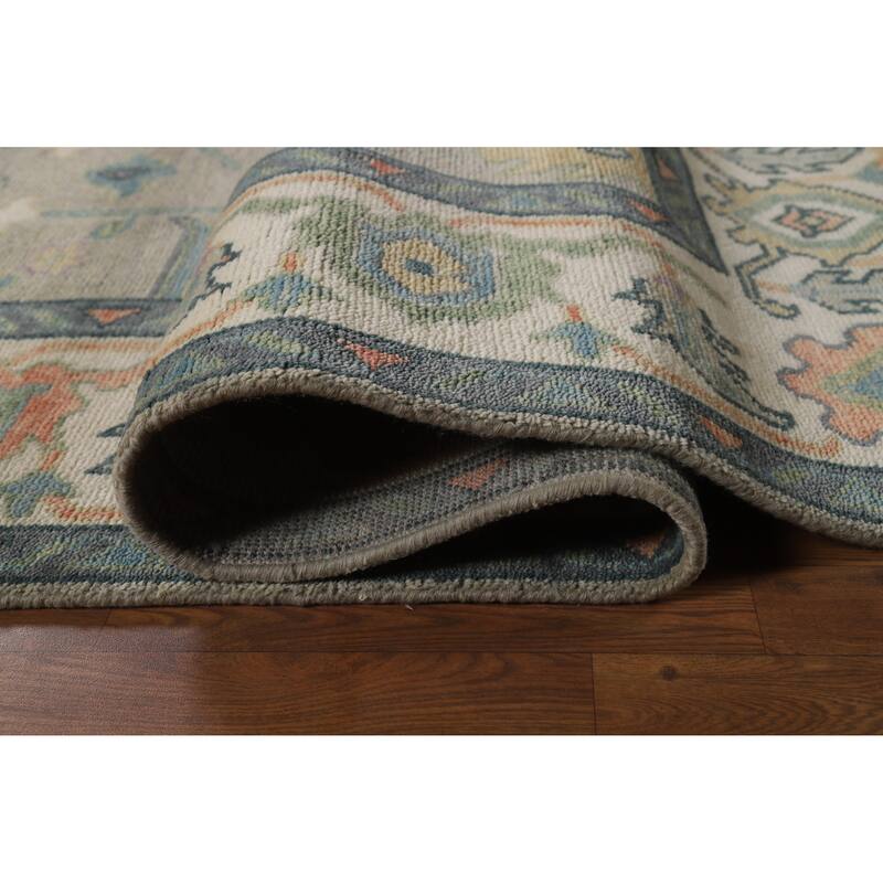 Oushak Indian Area Rug Handmade Oriental Wool Carpet - 8'2" x 10'0"