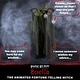 preview thumbnail 4 of 3, Haunted Hill Farm 6-Ft. Buella the Animated Fortune-Telling Witch, Indoor or Covered Outdoor Decoration