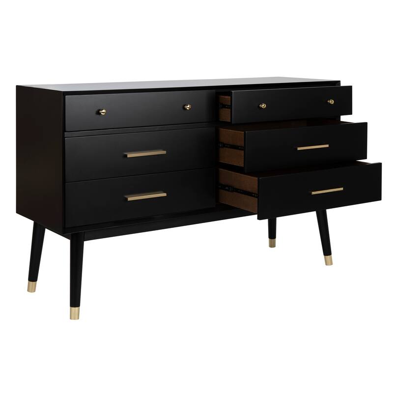 SAFAVIEH Couture Zack 6-Drawer Wood Dresser
