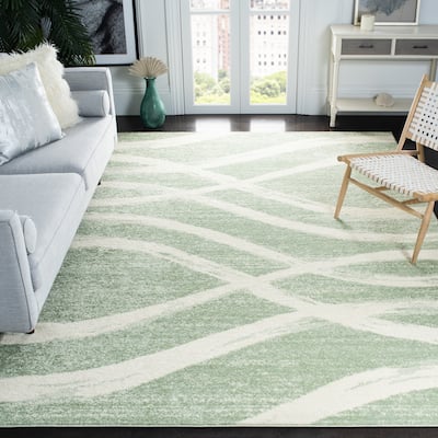 SAFAVIEH Adirondack Lelia Modern Abstract Distressed Rug