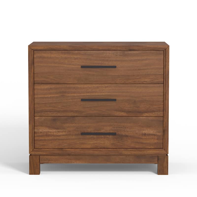 Origins by Alpine Nova 3 Drawer Small Chest - Honey Maple