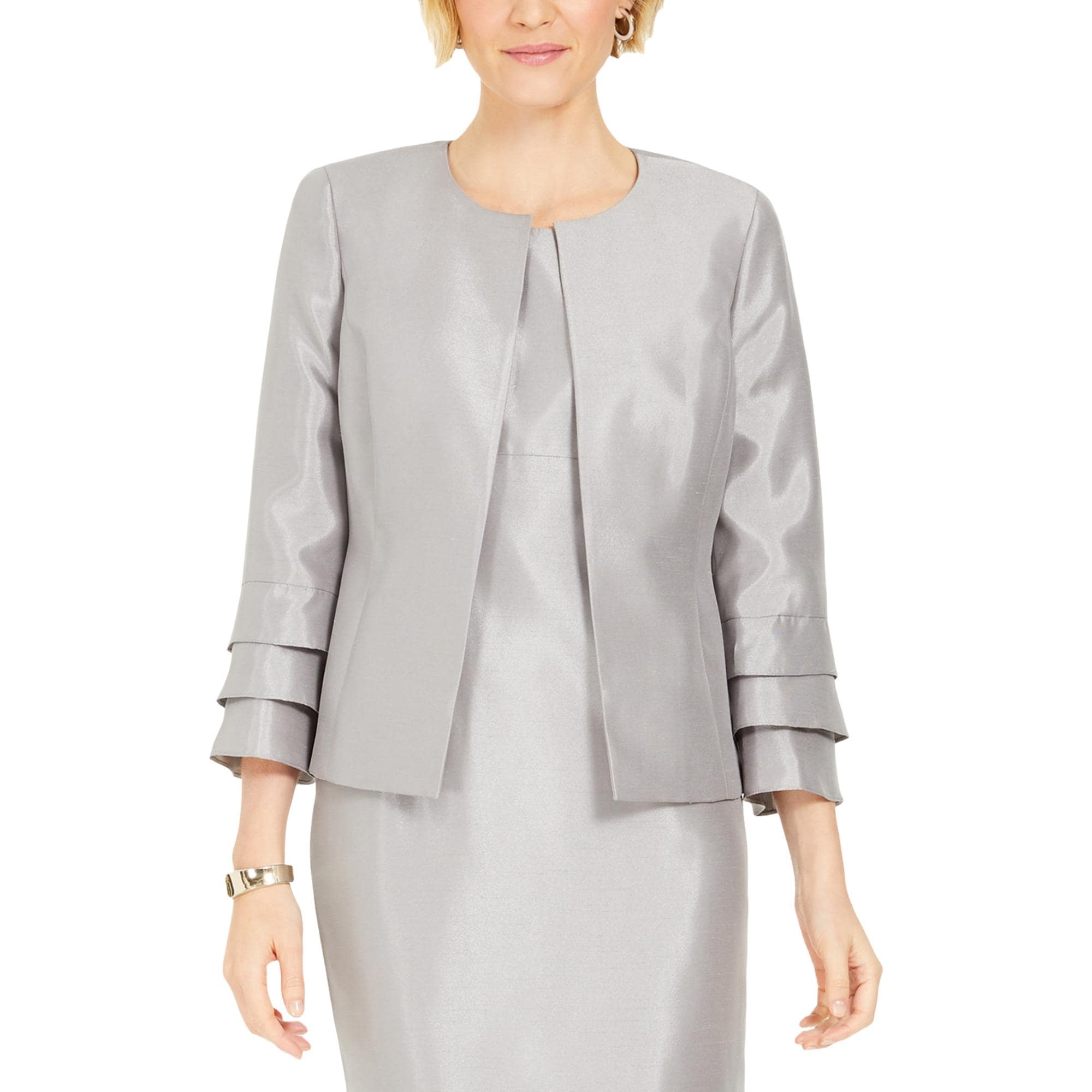 silver ladies blazer