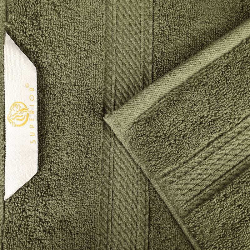 Superior Egyptian Cotton Pile Heavyweight 8-Piece Towel Set