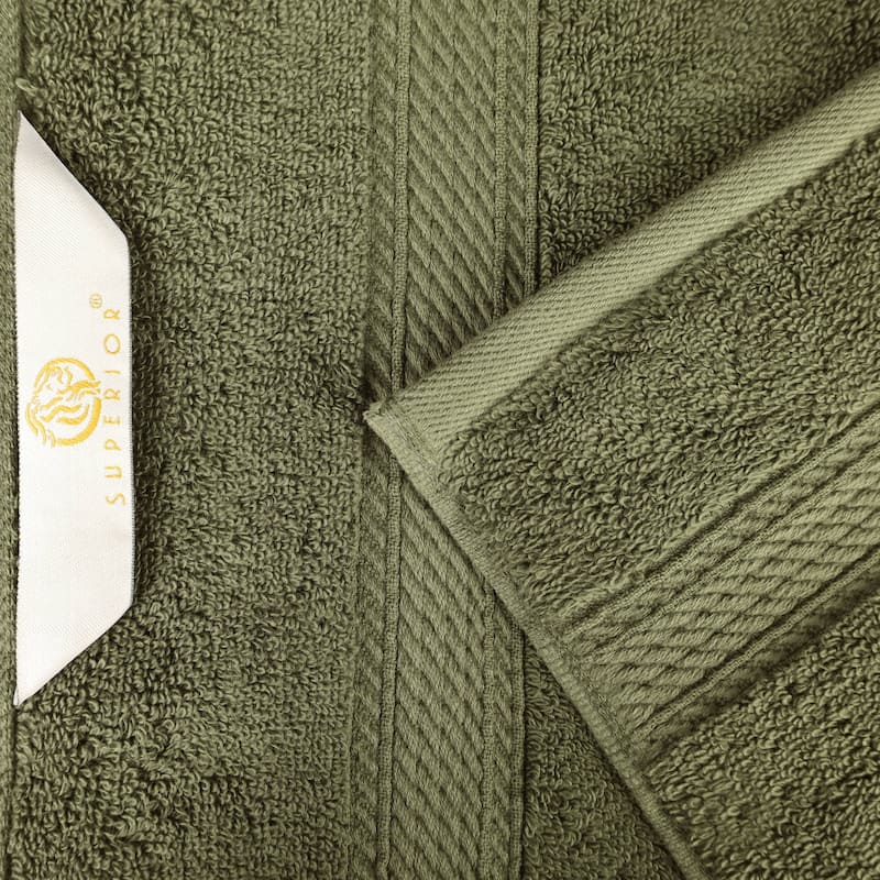 Superior Egyptian Cotton Pile Heavyweight 9-Piece Towel Set
