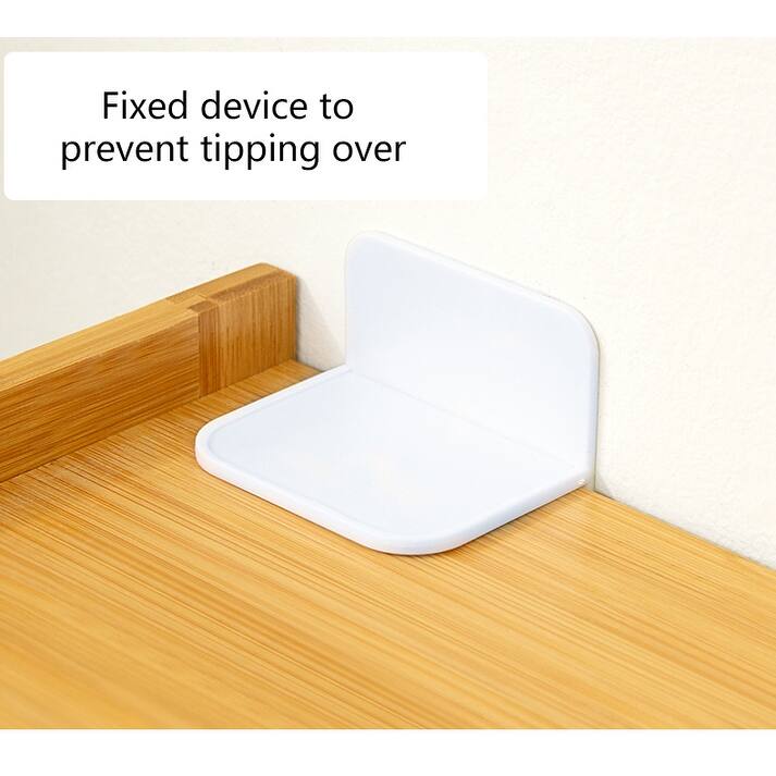 Shoe Cabinet with 3 Rattan Flip Drawers, Bamboo Shoe Storage Cabinet with Coat Hooks, Freestanding Shoe Cabinet Storage