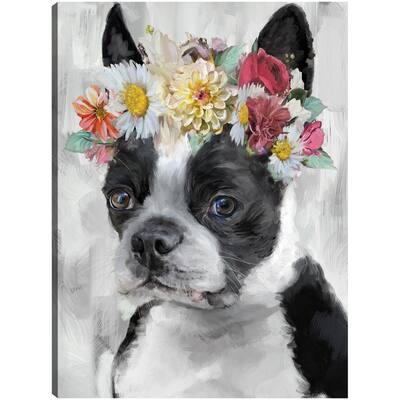 Flower Power VII By Studio Arts Canvas Art Print
