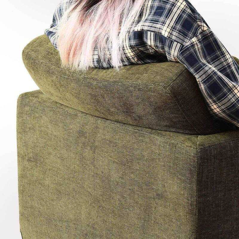 Upholstered Swivel Barrel Accent Chair