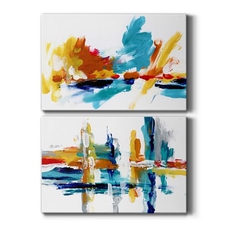 Captive Color II Premium Gallery Wrapped Canvas - Ready to Hang - Bed ...