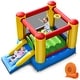 preview thumbnail 1 of 8, Costway Inflatable Bouncer Kids Slide Bounce House for Indoor Outdoor - 6.5ft (L) X 8.3ft (D) X 5.2ft (H) 6.5ft (L) X 8.3ft (D) X 5.2ft (H)