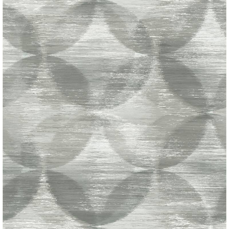 A-Street Prints Alchemy Grey Geometric Wallpaper