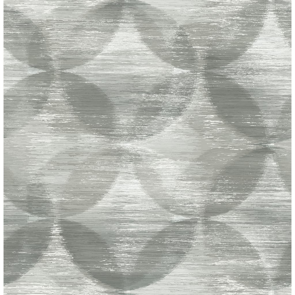 A-Street Prints Alchemy Grey Geometric Wallpaper