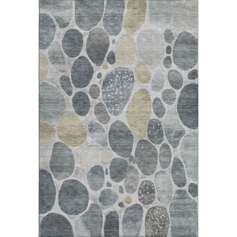 Premium Washable Super Soft Contemporary Cobble Mayfield Rug