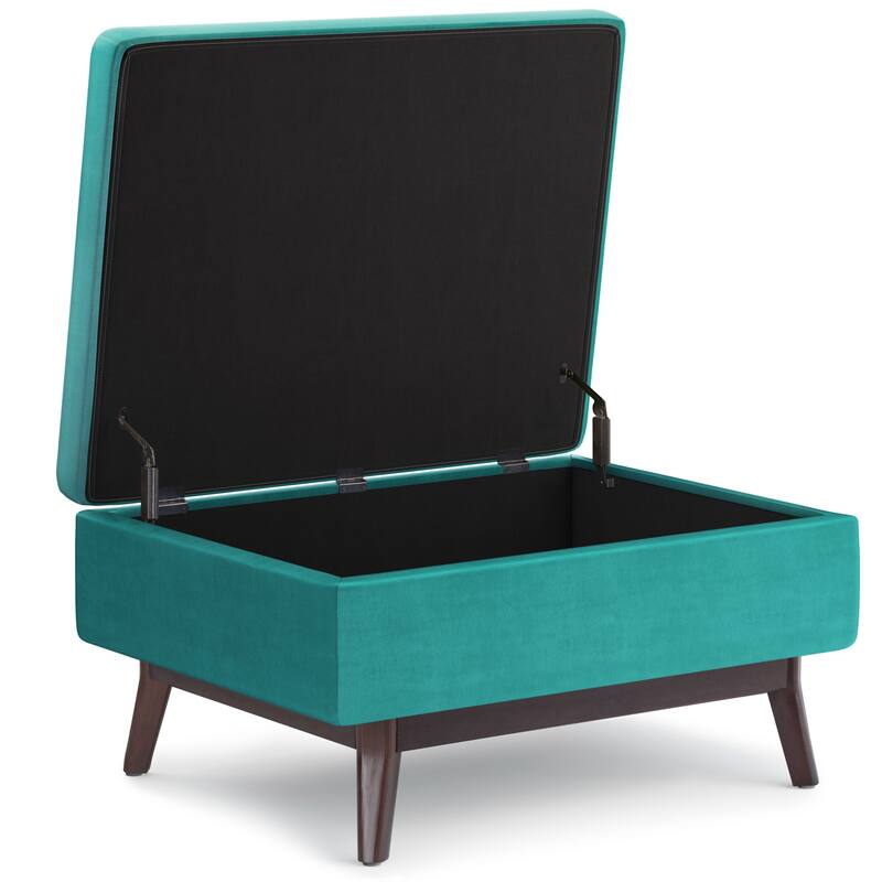 Wyndenhall Ethan Mid-century Modern Rectangular Table Ottoman
