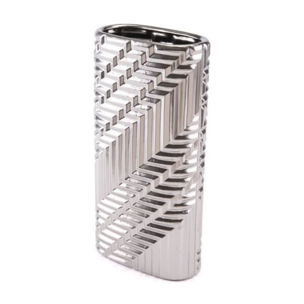 Small Modern Vase Silver