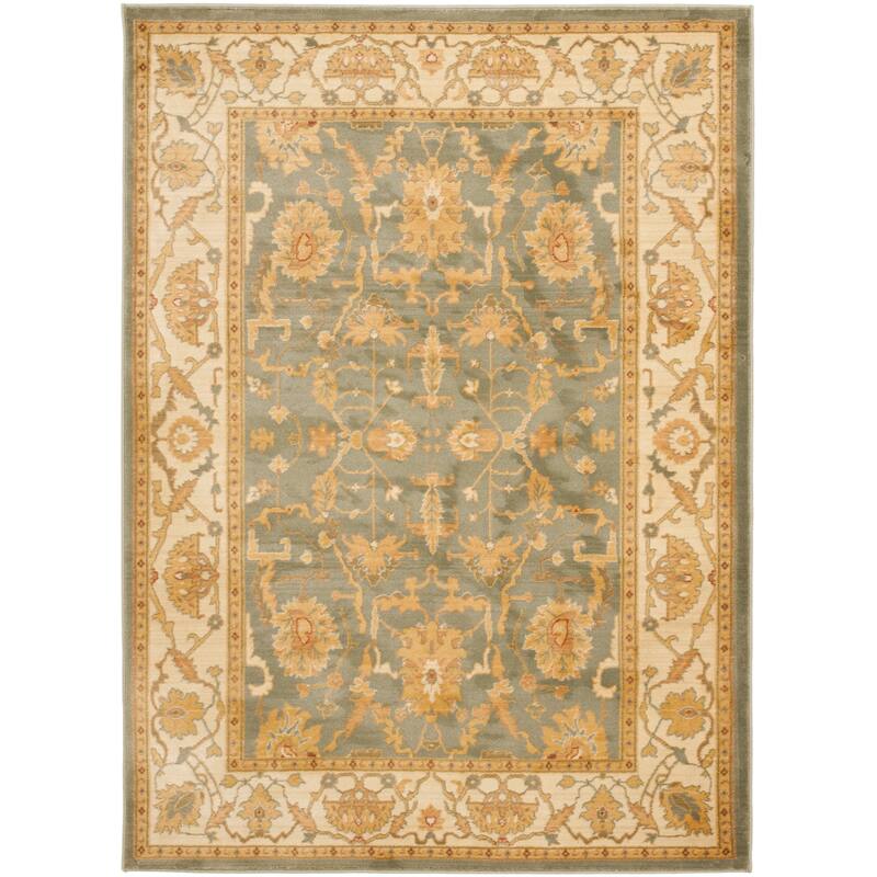 Lauren Ralph Lauren Sheffield Traditional Rug - 2'6" x 4' - Blue/Creme