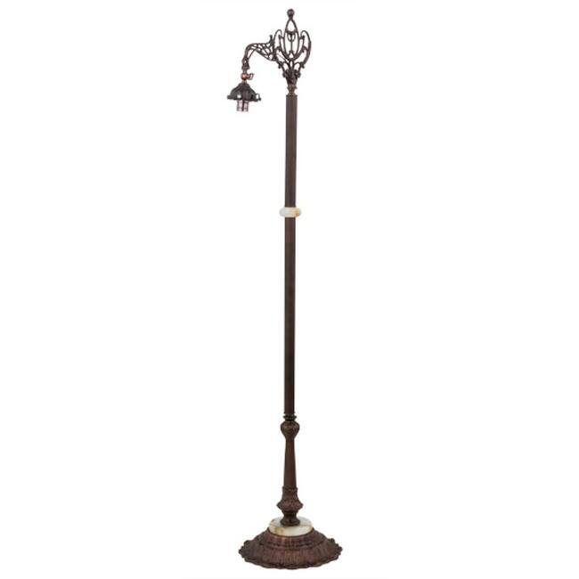 Meyda Tiffany 13349 Victorian 61" Tall Lamp Base - Mahogany Bronze