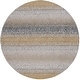 preview thumbnail 14 of 13, SAFAVIEH Odyssey Viseslava Modern Abstract Rug 6'7" Round - Gold/Grey - Round