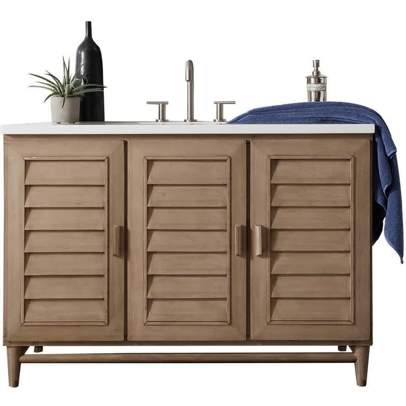 James Martin Vanities 620-V48-FEJP Portland 48" Free Standing Single