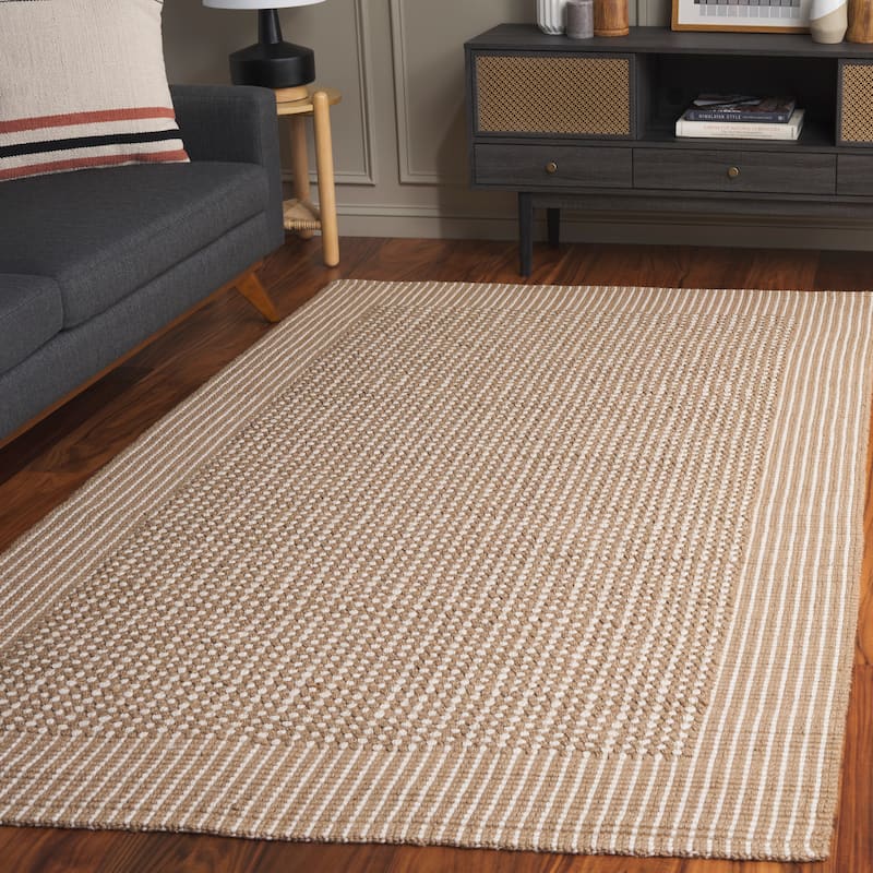 SAFAVIEH Handmade Natural Fiber Mylee Jute Rug - 5' x 8' - Ivory/Beige