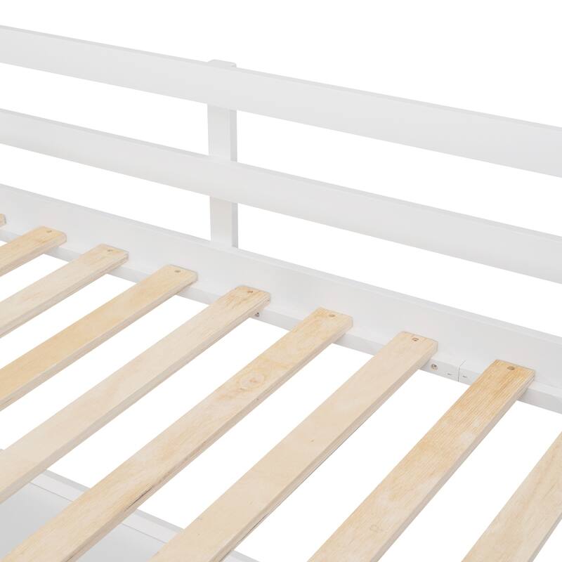 Twin Size Loft Bed with Drawers and Desk