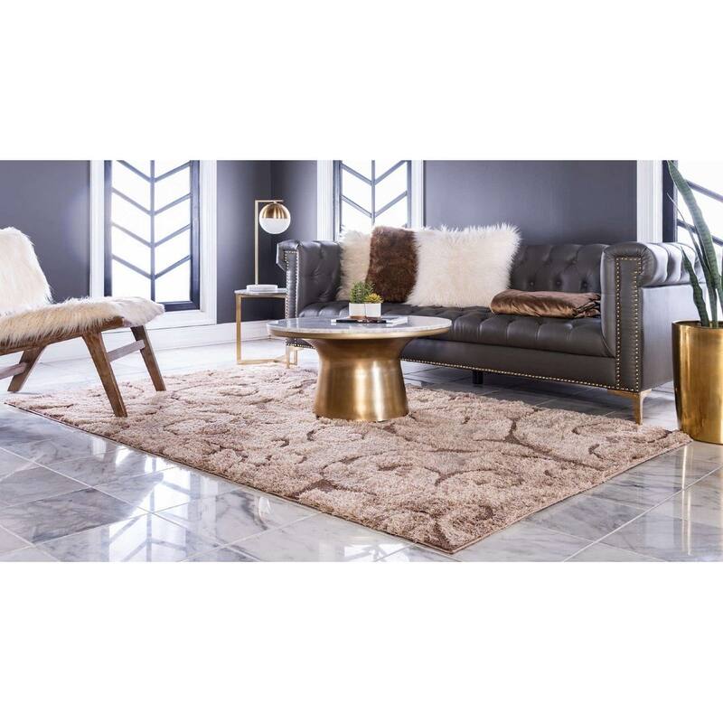 Shag Milson Collection Area Rug