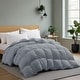 preview thumbnail 12 of 18, Heavyweight Extra Warmth White Goose Feather Down Fiber Duvet Comforter Insert