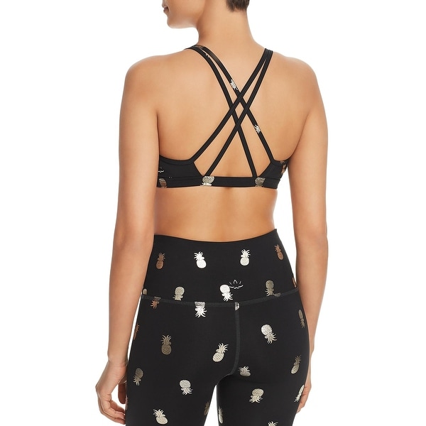 beyond yoga pineapple bra