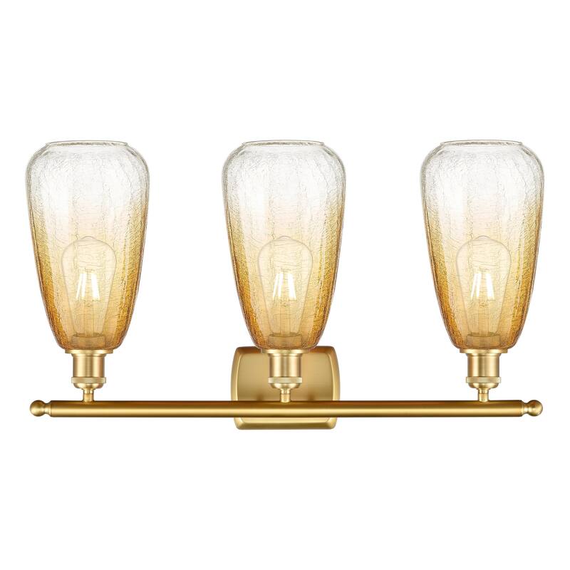 Innovations Lighting Endless Possibilities Ballston - Brookhaven Almond - 3 Light 26" Bath Vanity Light