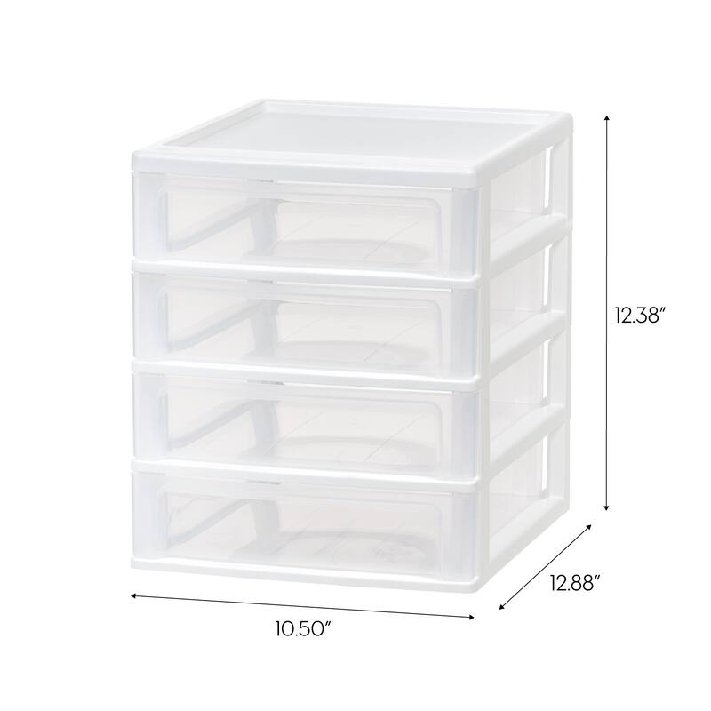 IRIS USA® Desk Top Unit 4.6 Qt - White