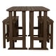 preview thumbnail 10 of 53, Lehigh 6-Piece Outdoor Balcony Set - Bar-height