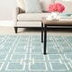 preview thumbnail 5 of 29, Martha Stewart by SAFAVIEH Square Dance Wool/ Banana Silk Rug