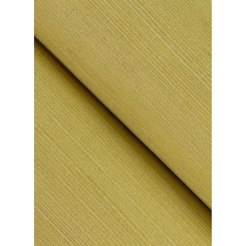 A-Street Prints Yunri Light Yellow Sisal Grasscloth Wallpaper
