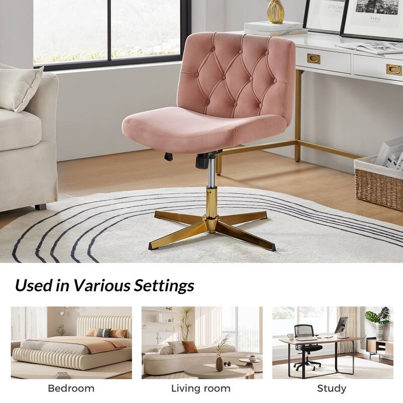 Alfons 360-Degree Swivel & Height Adjustable Task Chair by HULALA HOME