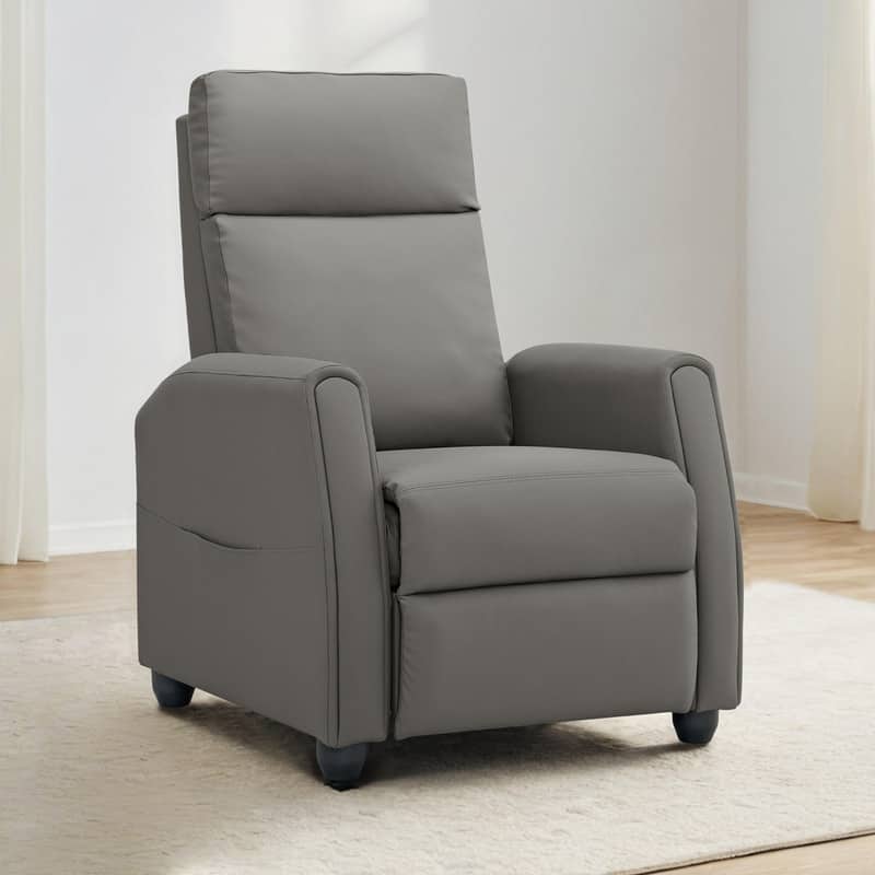 Andrea Recliner Chair with LED Lights, Heating & Massage