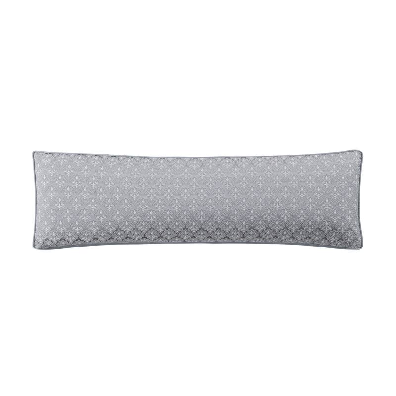 J. Queen New York Sondra Powder Blue Bolster Decorative Throw Pillow