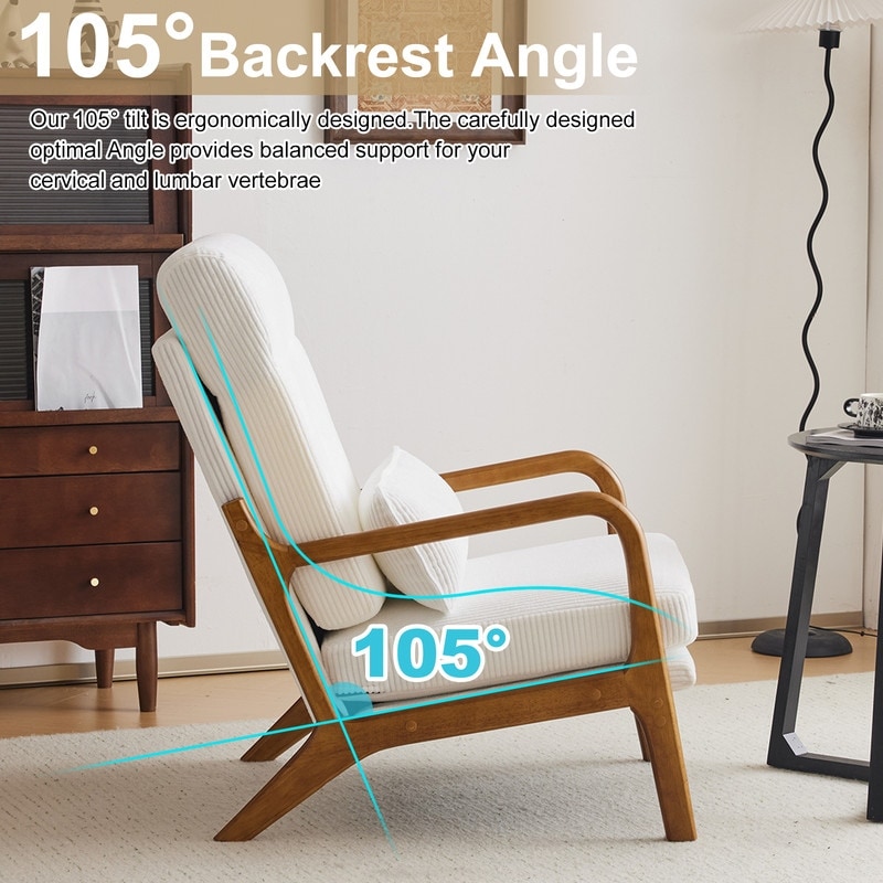 High-Back-Solid-Wood-Armrest-