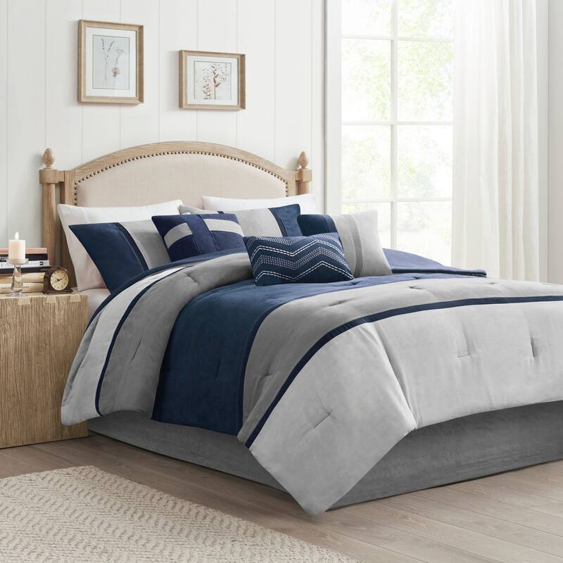 Madison Park Hanover 7-piece Comforter Set