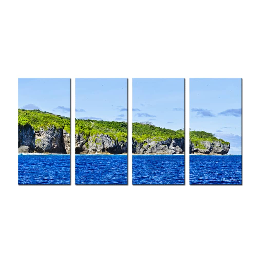 Ready2HangArt 'Niue Pano' 4-Piece Wrapped Canvas Wall Art Set