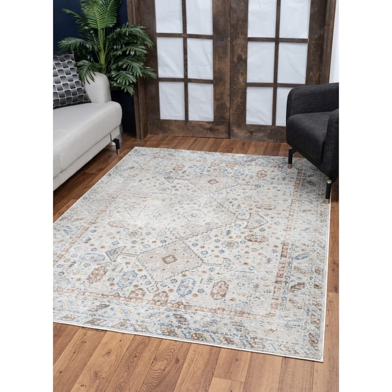 Noble GC_GEN7002 Ivory Area Rug