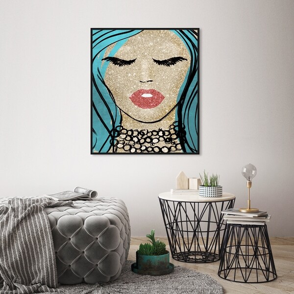 Barbie canvas shop wall art