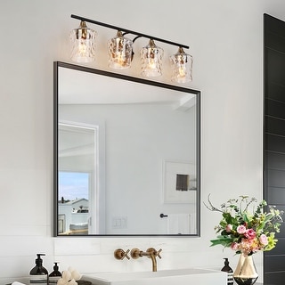 Modern 4 light vanity fixture outlet