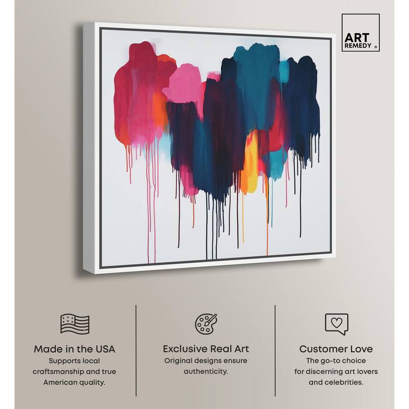 Glacier Color Glide Canvas by Art Remedy