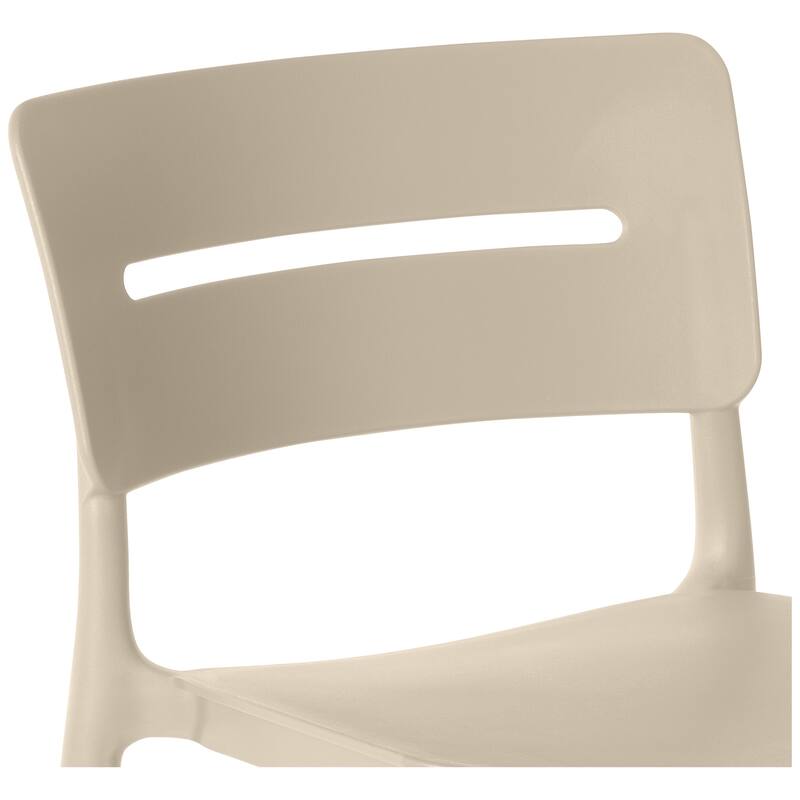 Frond and Form 29.5 Inch Outdoor Bar Stool (Set of 2)