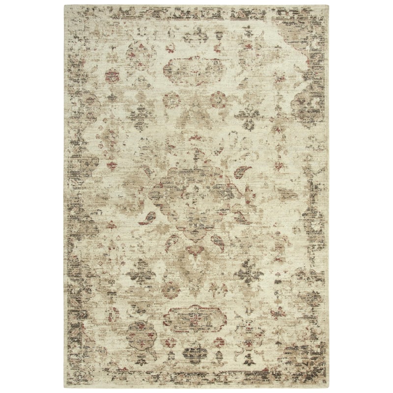 Alora Decor Euphoria Medallion Wool Rug - 5' x 8'