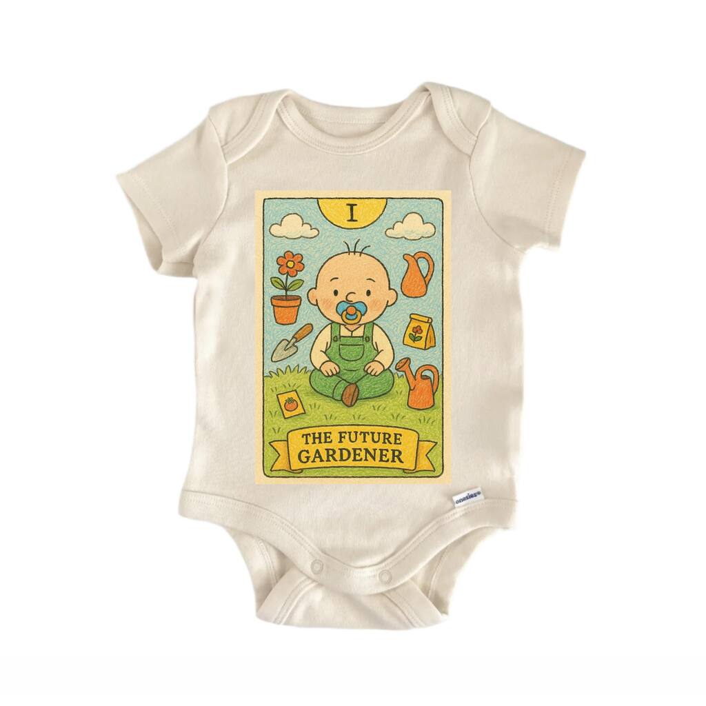 Future Gardener Tarot - Baby Bodysuit