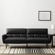 preview thumbnail 2 of 35, Lucid Comfort Collection Futon Sofa Bed with Box Tufting